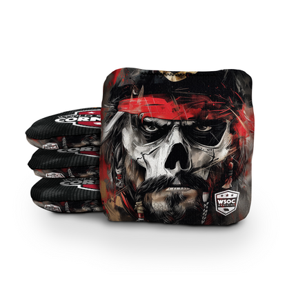 Tampa Bay Buccaneers - 6 Inch WSOC Official Pro Cornhole Bags