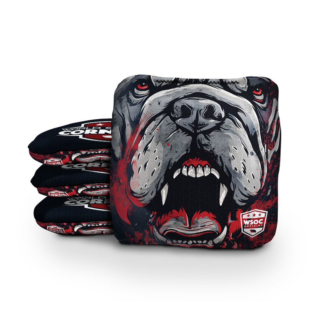 Georgia Bulldogs - 6 Inch WSOC Official Pro Cornhole Bags