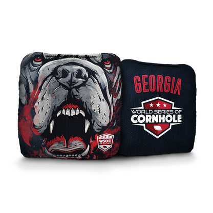 Georgia Bulldogs - 6 Inch WSOC Official Pro Cornhole Bags