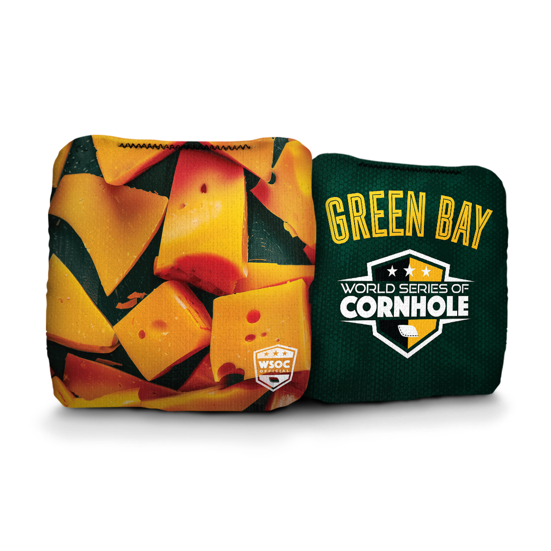 Green Bay Packers - 6 Inch WSOC Official Pro Cornhole Bags