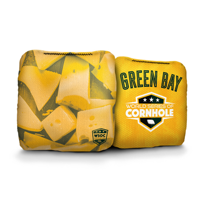 Green Bay Packers - 6 Inch WSOC Official Pro Cornhole Bags