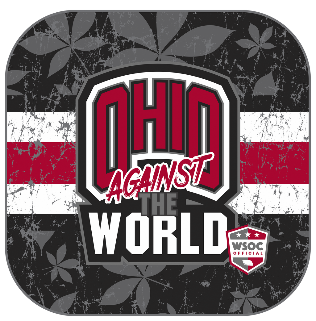 Ohio State Against the World - 6 Inch WSOC Official Pro Cornhole Bags