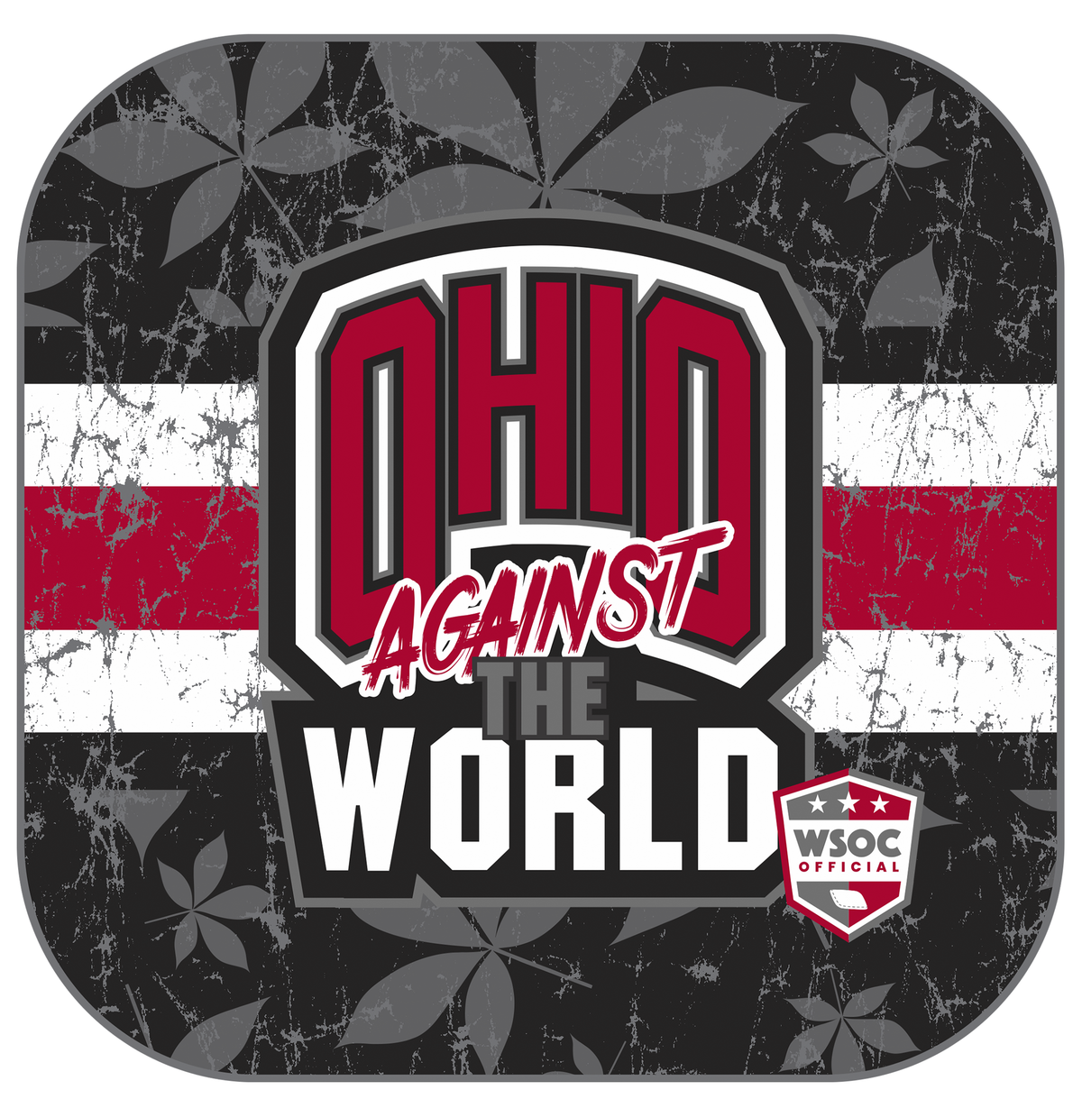 Ohio State Against the World - 6 Inch WSOC Official Pro Cornhole Bags