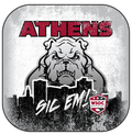 Georgia Bulldogs Athens - 6 Inch WSOC Official Pro Cornhole Bags