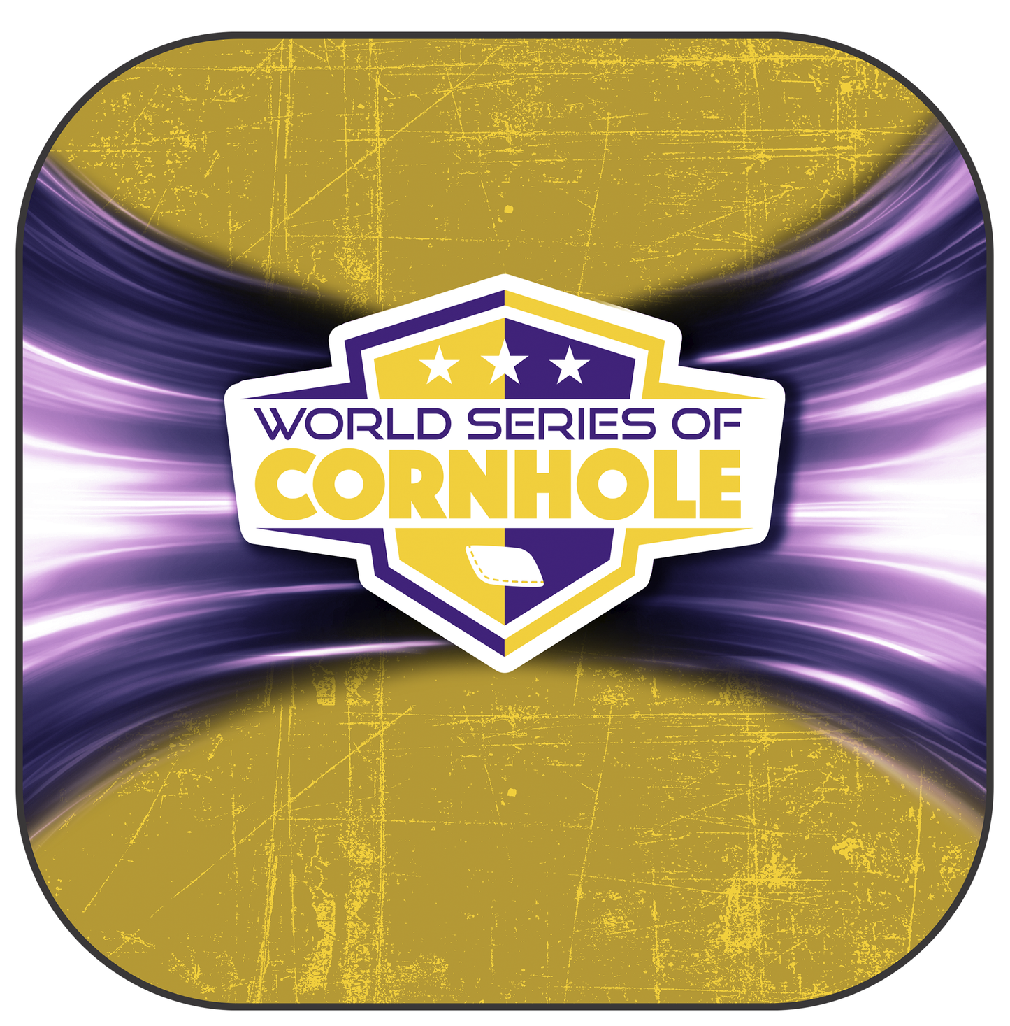 LSU Tigers Baton Rouge - 6 Inch WSOC Official Pro Cornhole Bags