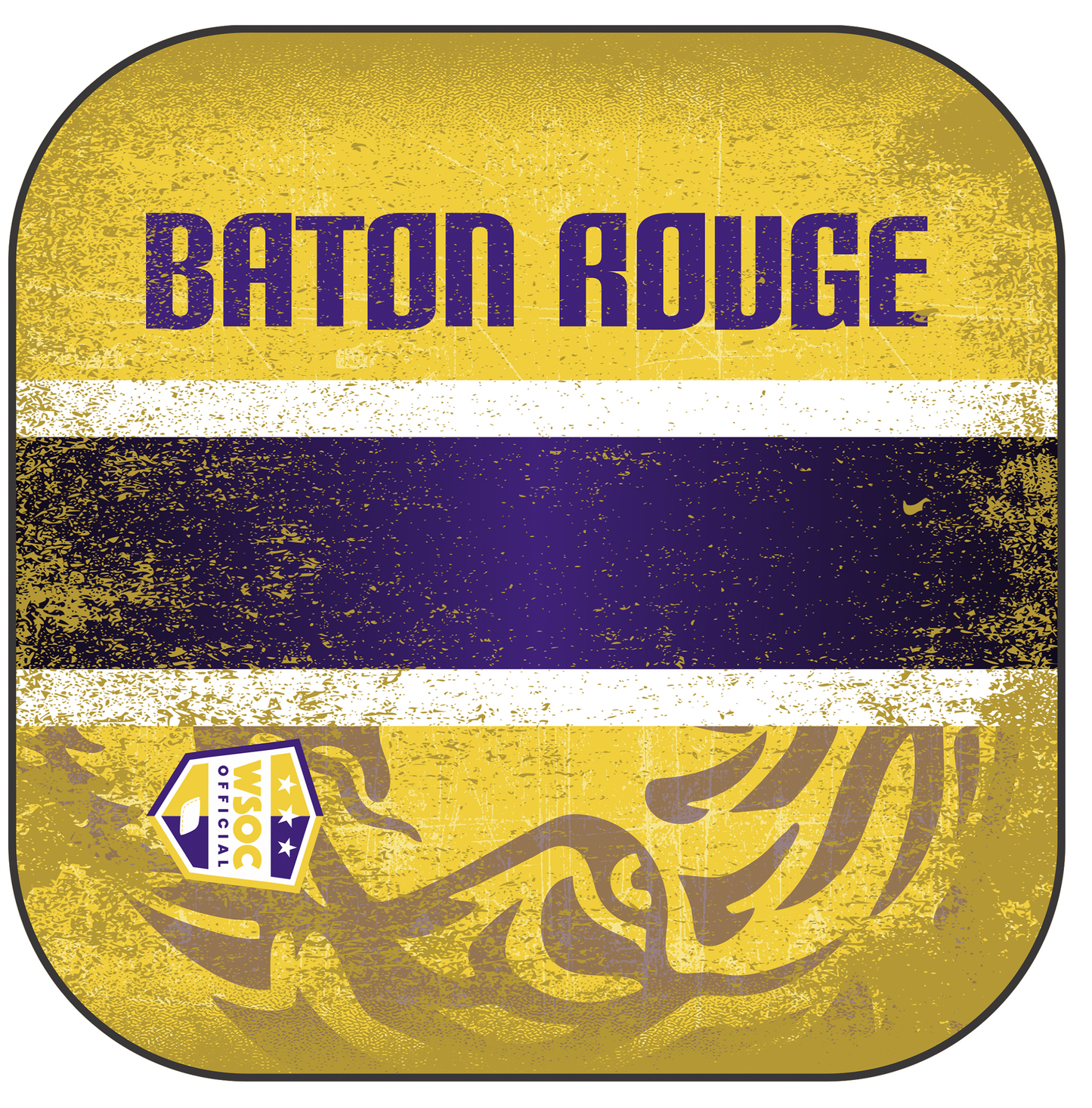 LSU Tigers Baton Rouge - 6 Inch WSOC Official Pro Cornhole Bags