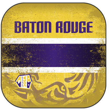 LSU Tigers Baton Rouge - 6 Inch WSOC Official Pro Cornhole Bags