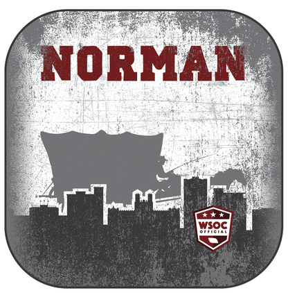 Oklahoma Sooners Norman - 6 Inch WSOC Official Pro Cornhole Bags