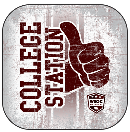 Texas A&M Aggies College Station - 6 Inch WSOC Official Pro Cornhole Bags