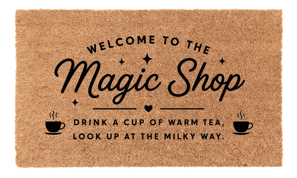 Welcome to the Magic Shop Coir Mat