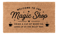 Welcome to the Magic Shop Coir Mat