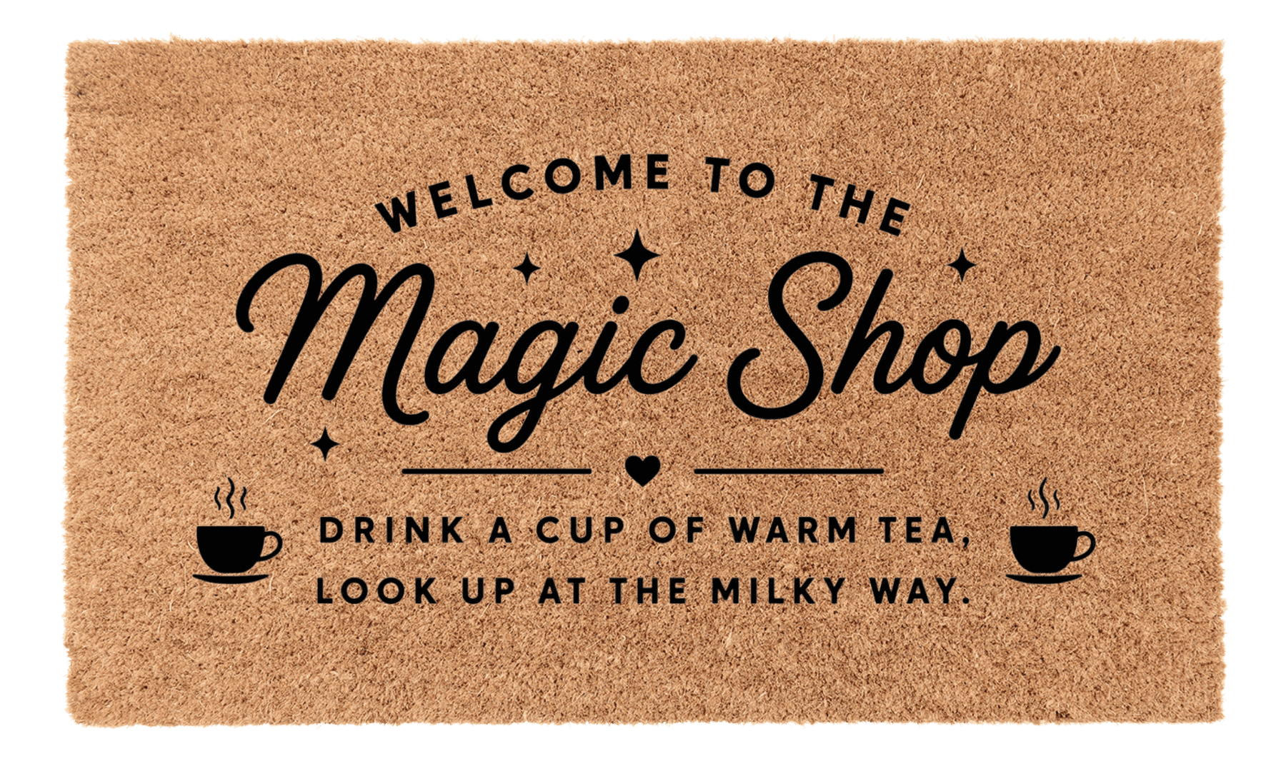 Welcome to the Magic Shop Coir Mat