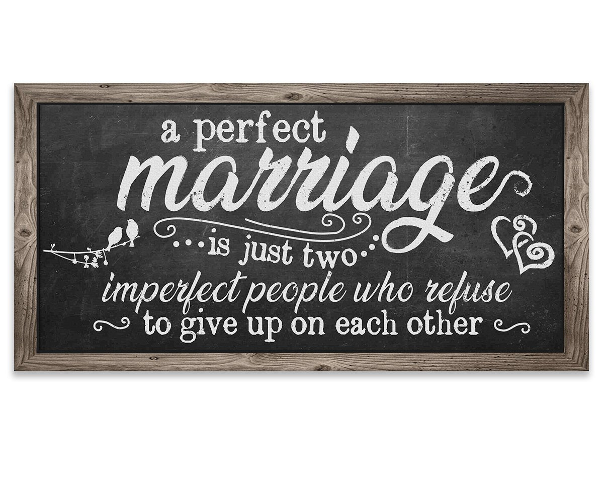 A Perfect Marriage - Canvas