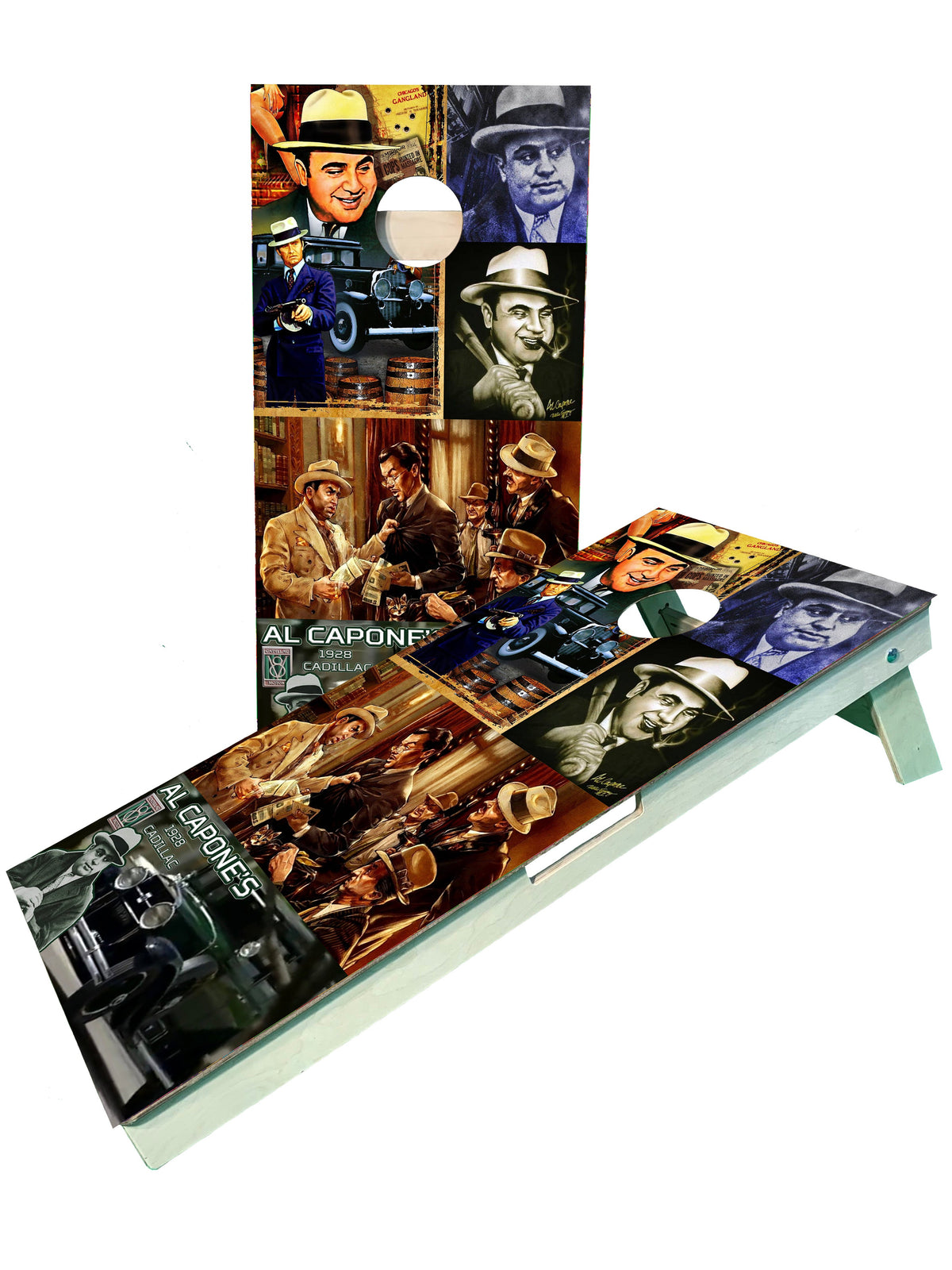 Al Capone Cornhole Boards