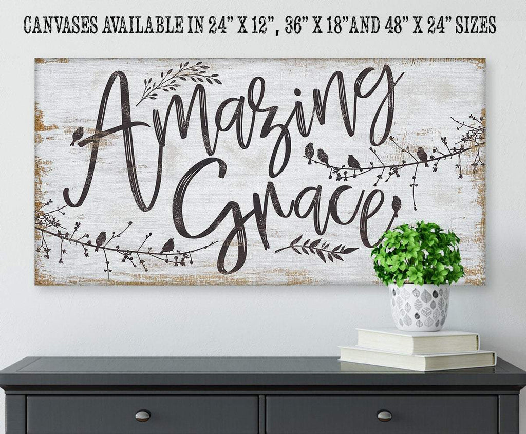 Amazing Grace - Canvas