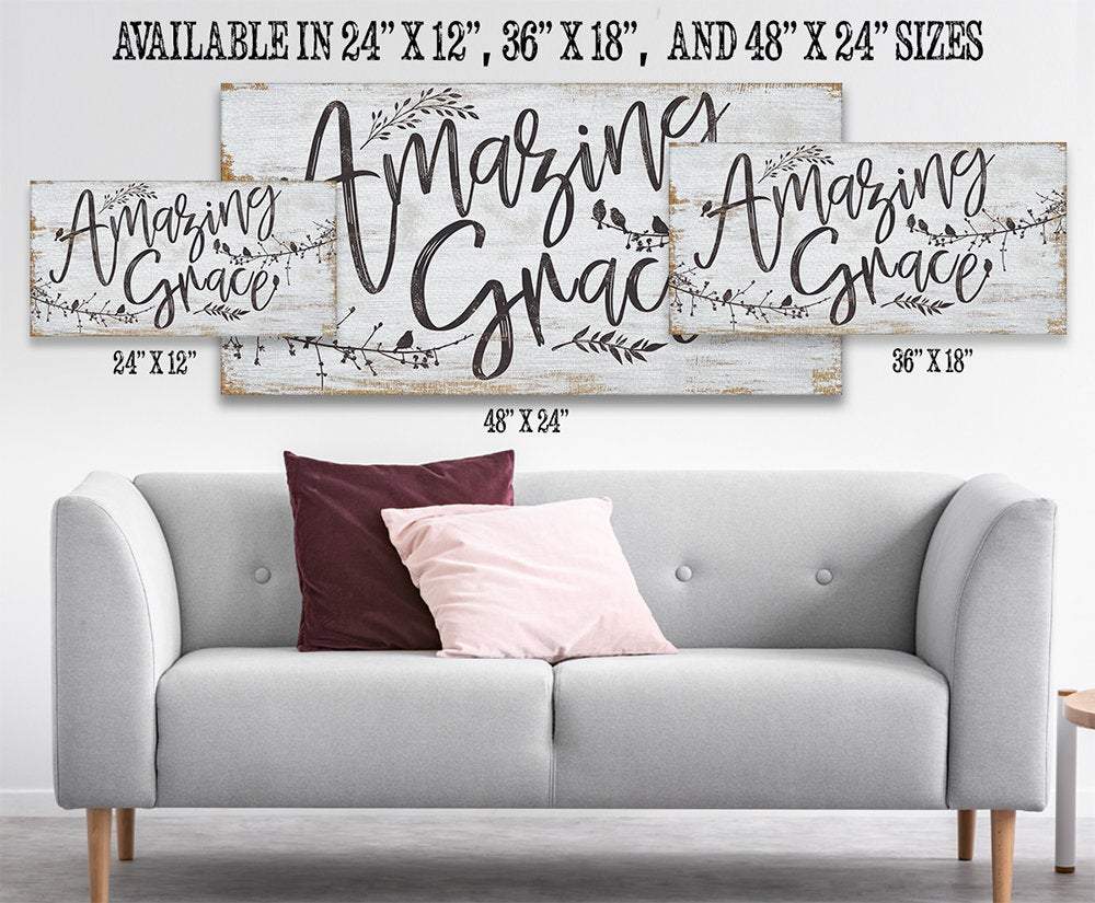 Amazing Grace - Canvas