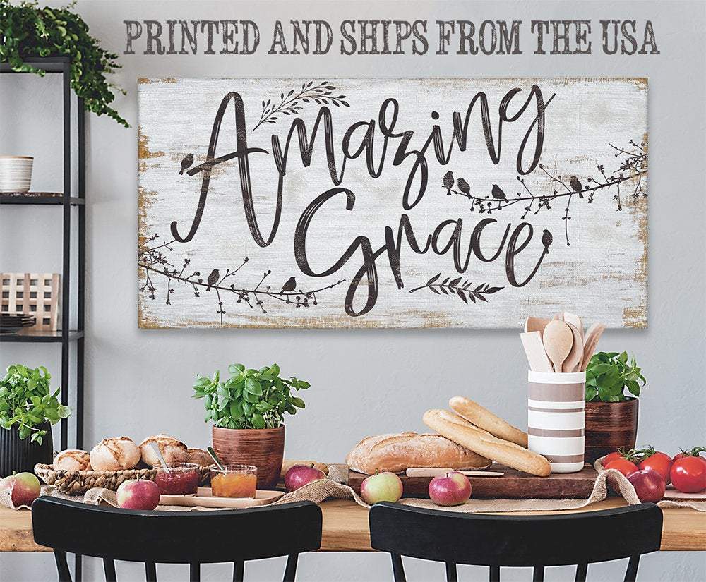 Amazing Grace - Canvas