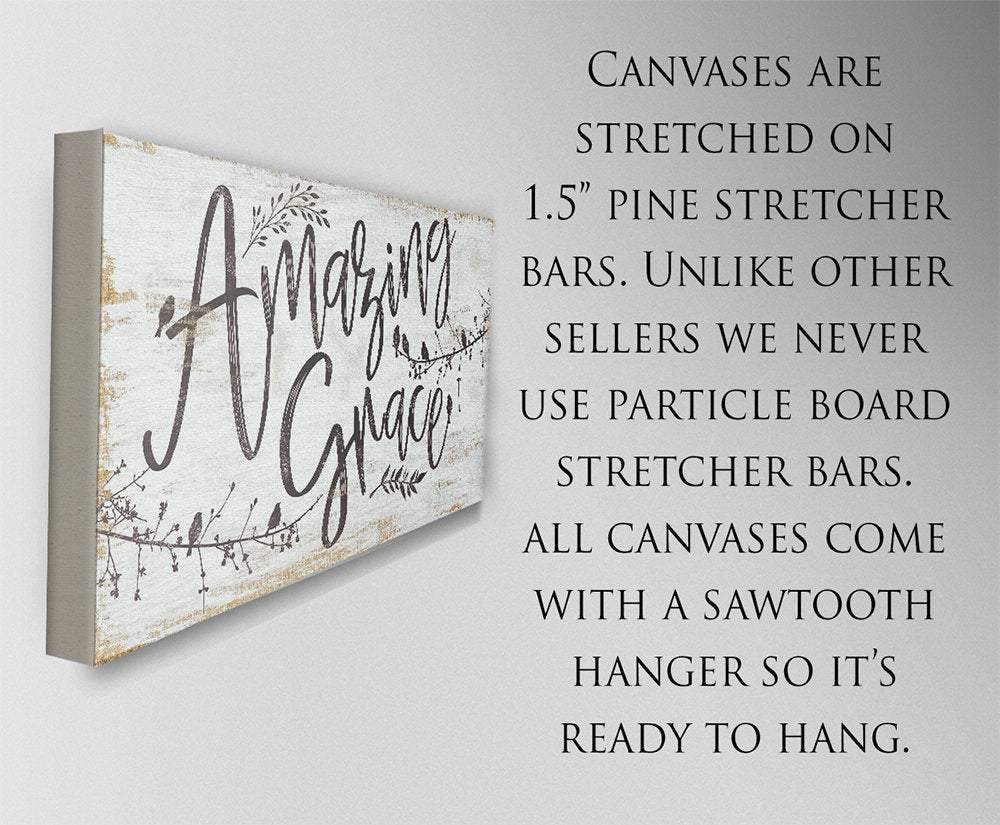 Amazing Grace - Canvas