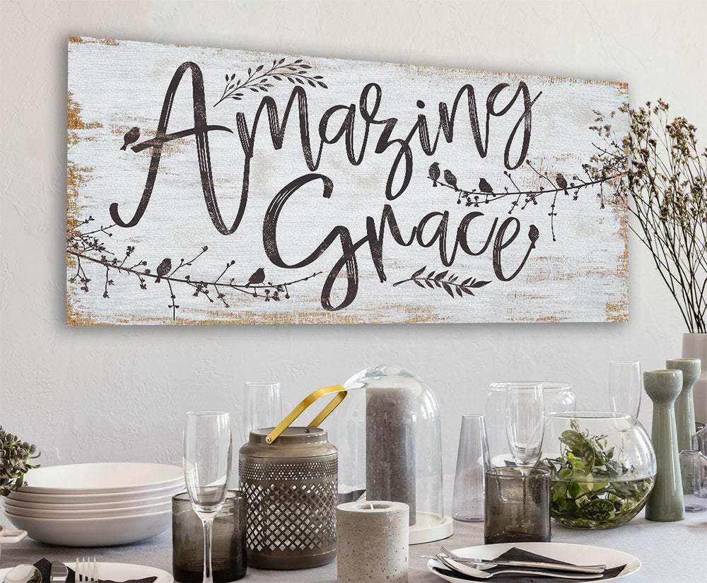 Amazing Grace - Canvas