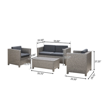 Puerta 4-Piece Outdoor Furniture Set