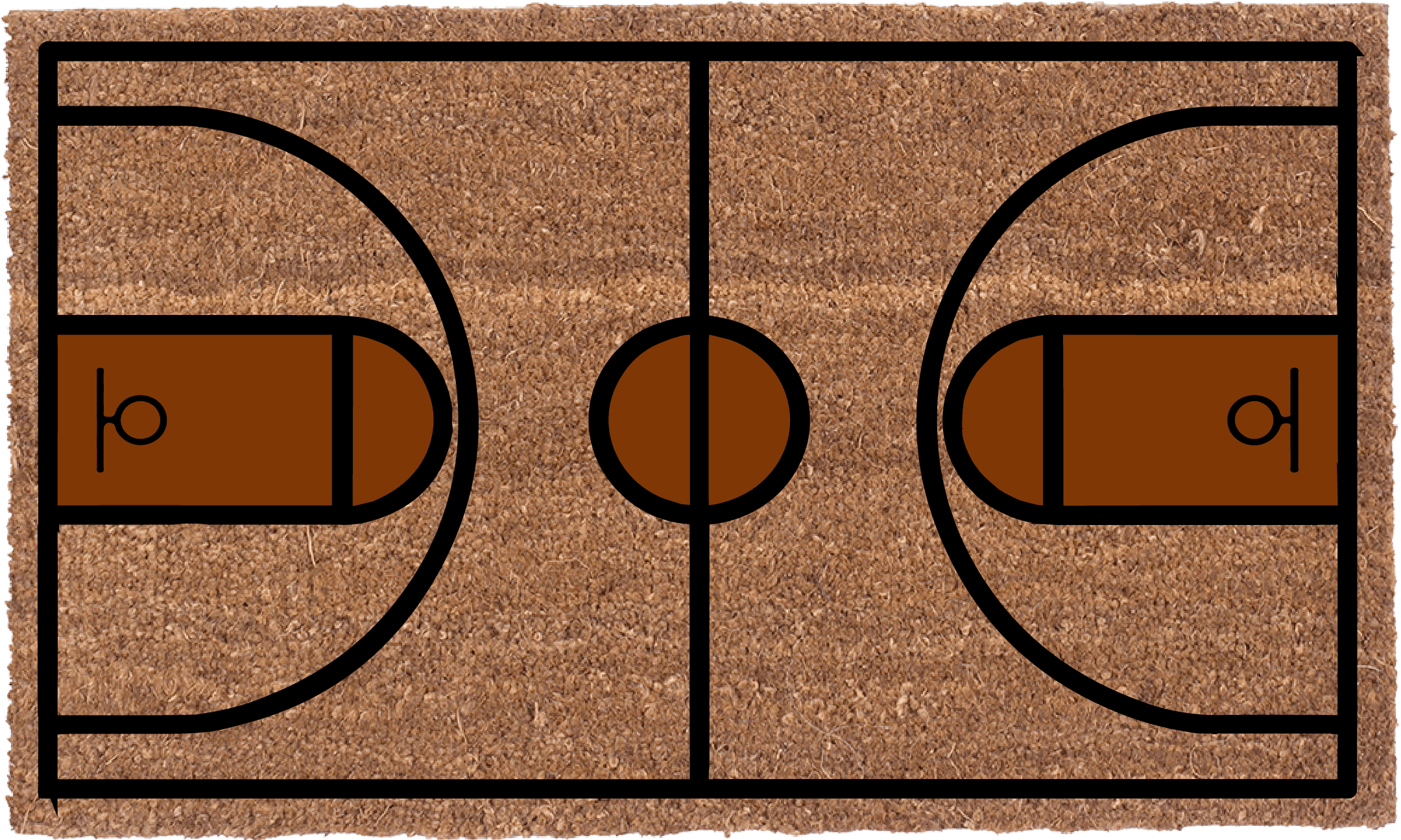 Basketball Doormat