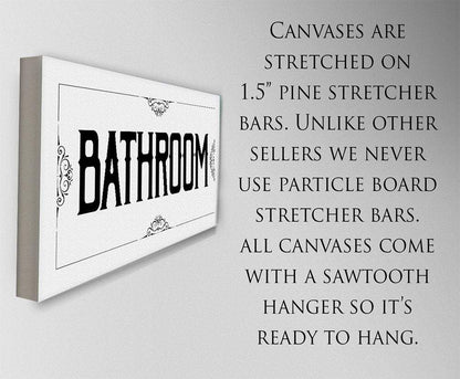 Bathroom - Canvas