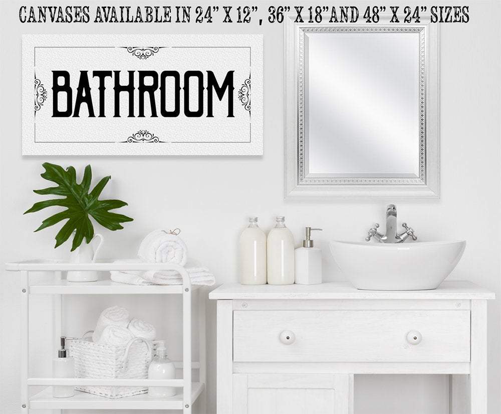 Bathroom - Canvas