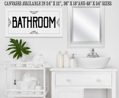 Bathroom - Canvas