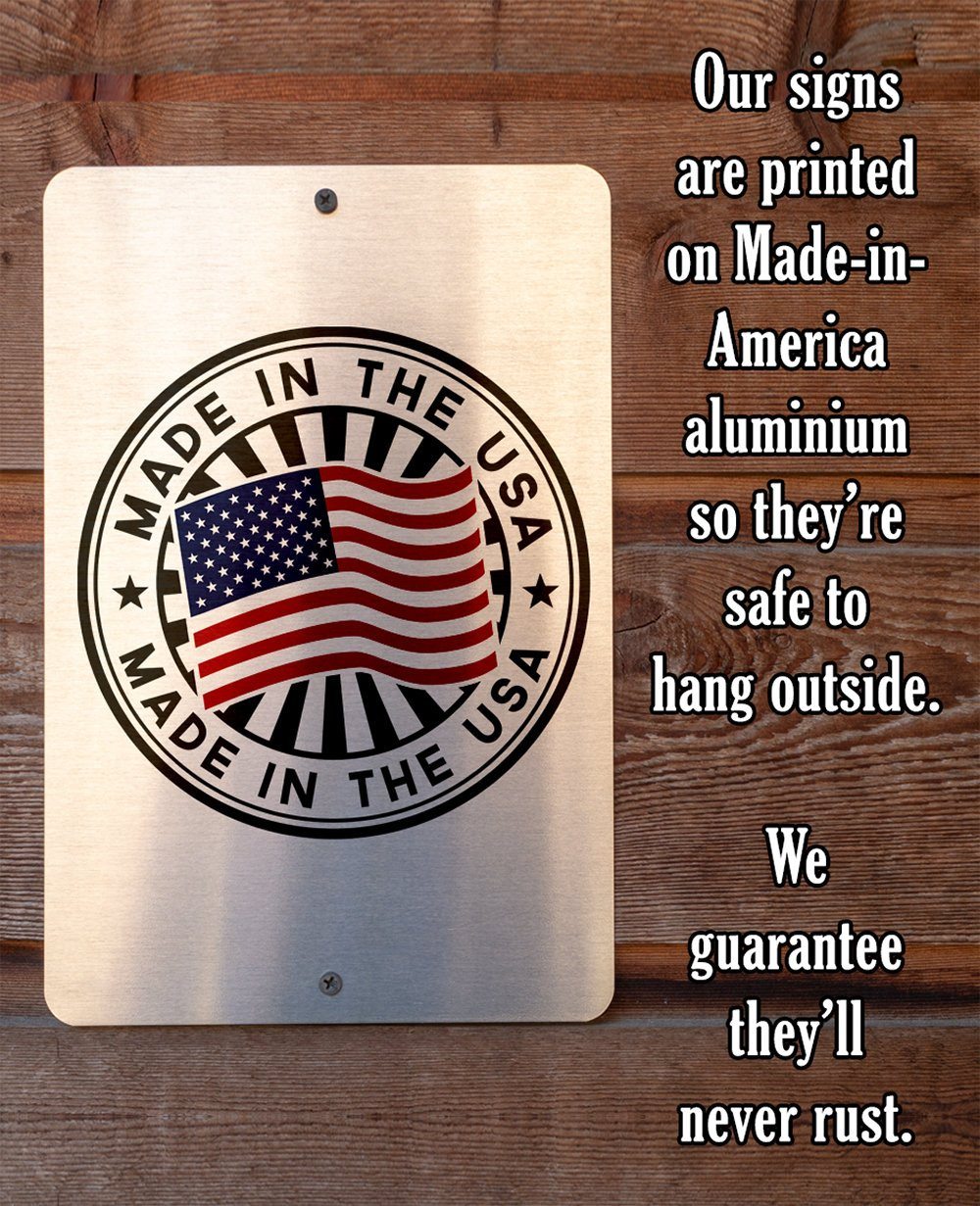 Beach Bum Checklist - Metal Sign