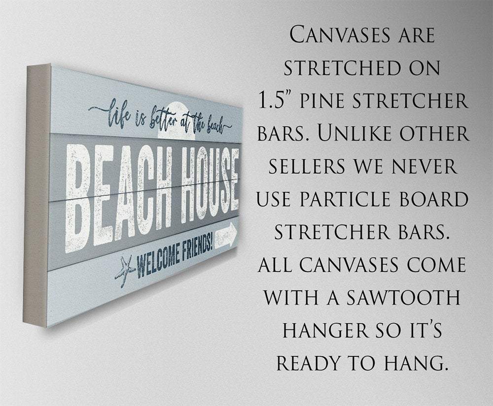 Beach House - Canvas