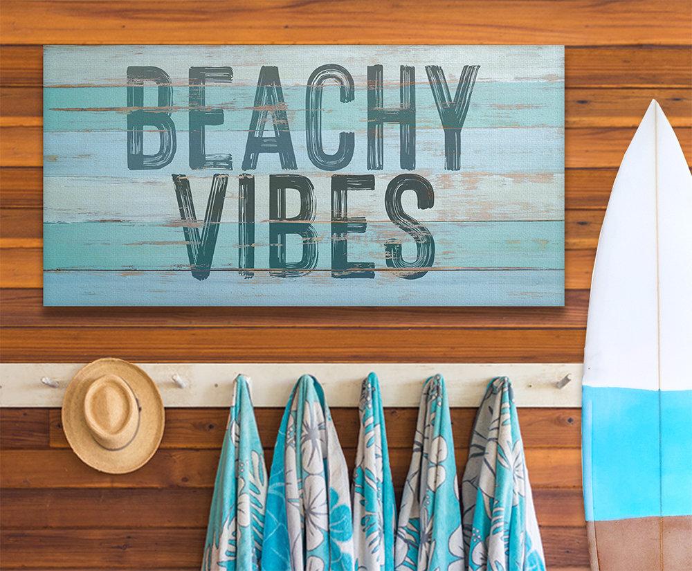 Beachy Vibes - Canvas