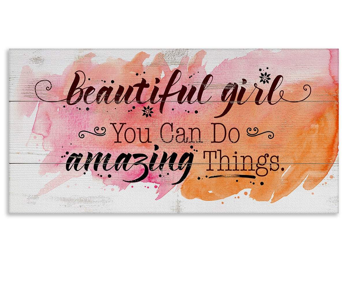 Beautiful Girl 2 - Canvas