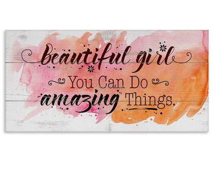Beautiful Girl 2 - Canvas