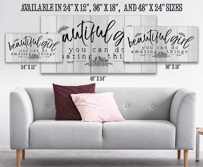 Beautiful Girl - Canvas