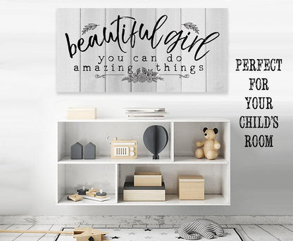 Beautiful Girl - Canvas