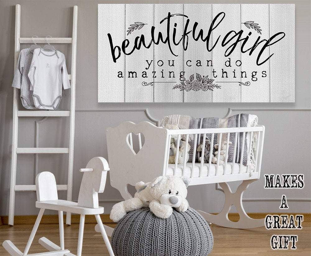 Beautiful Girl - Canvas