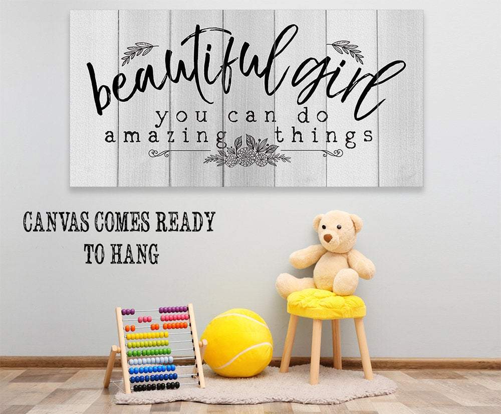 Beautiful Girl - Canvas