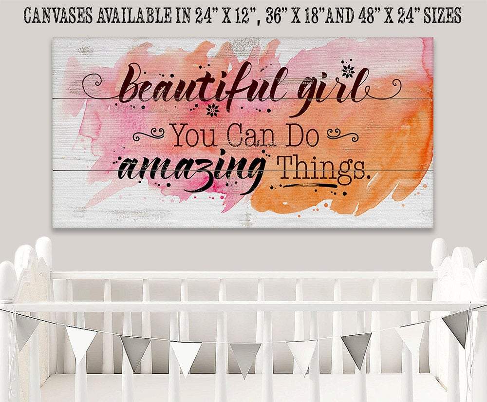 Beautiful Girl 2 - Canvas