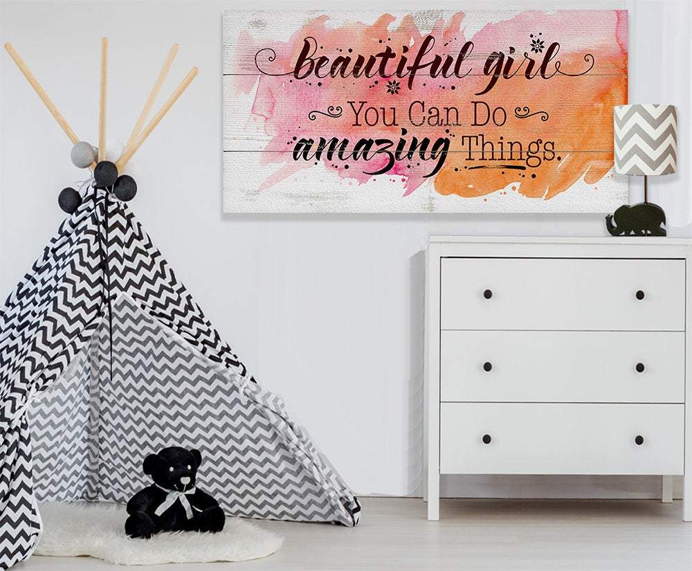 Beautiful Girl 2 - Canvas
