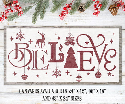 Believe - Canvas