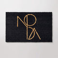 Custom Sized Vinyl Back Coco Coir Entrance Mats in Colors