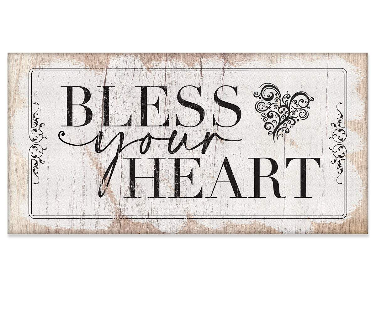 Bless Your Heart - Canvas