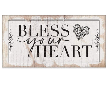 Bless Your Heart - Canvas