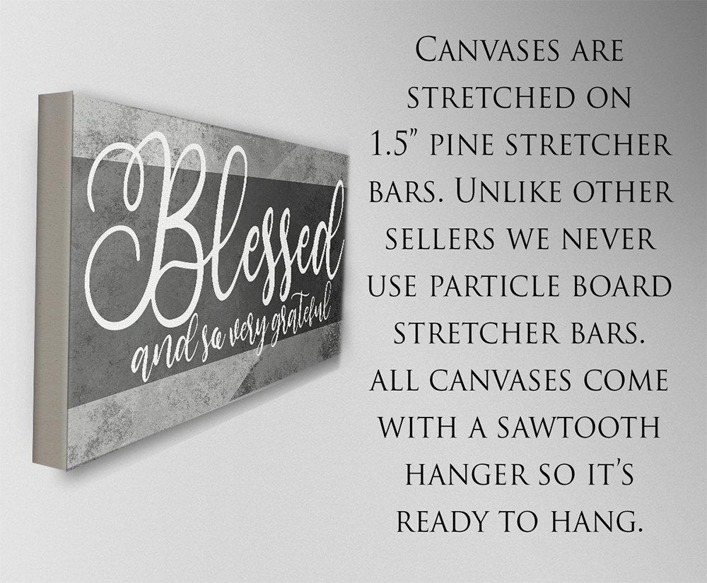 Blessed and Grateful - Canvas