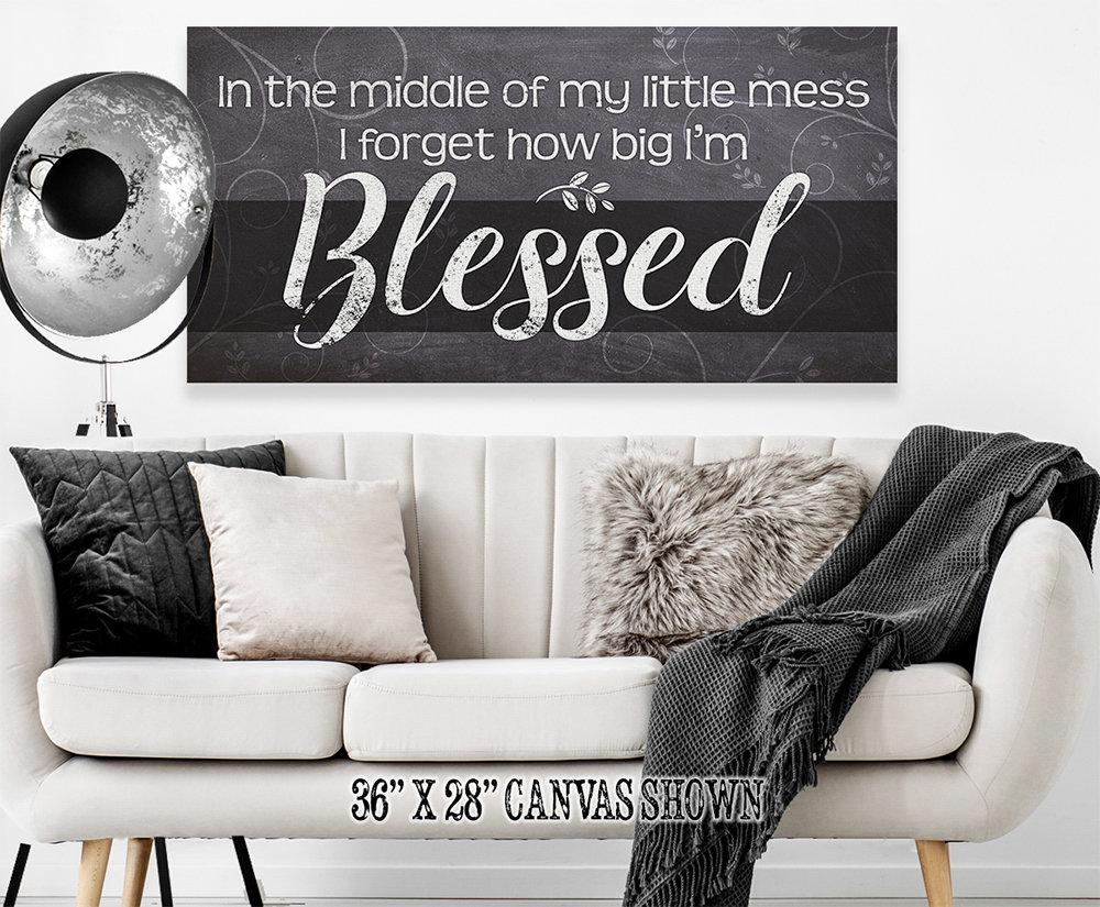 Blessed - Canvas