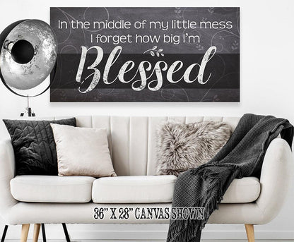 Blessed - Canvas