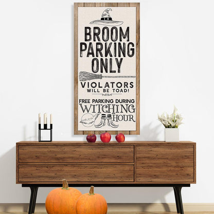 Broom Parking - Canvas
