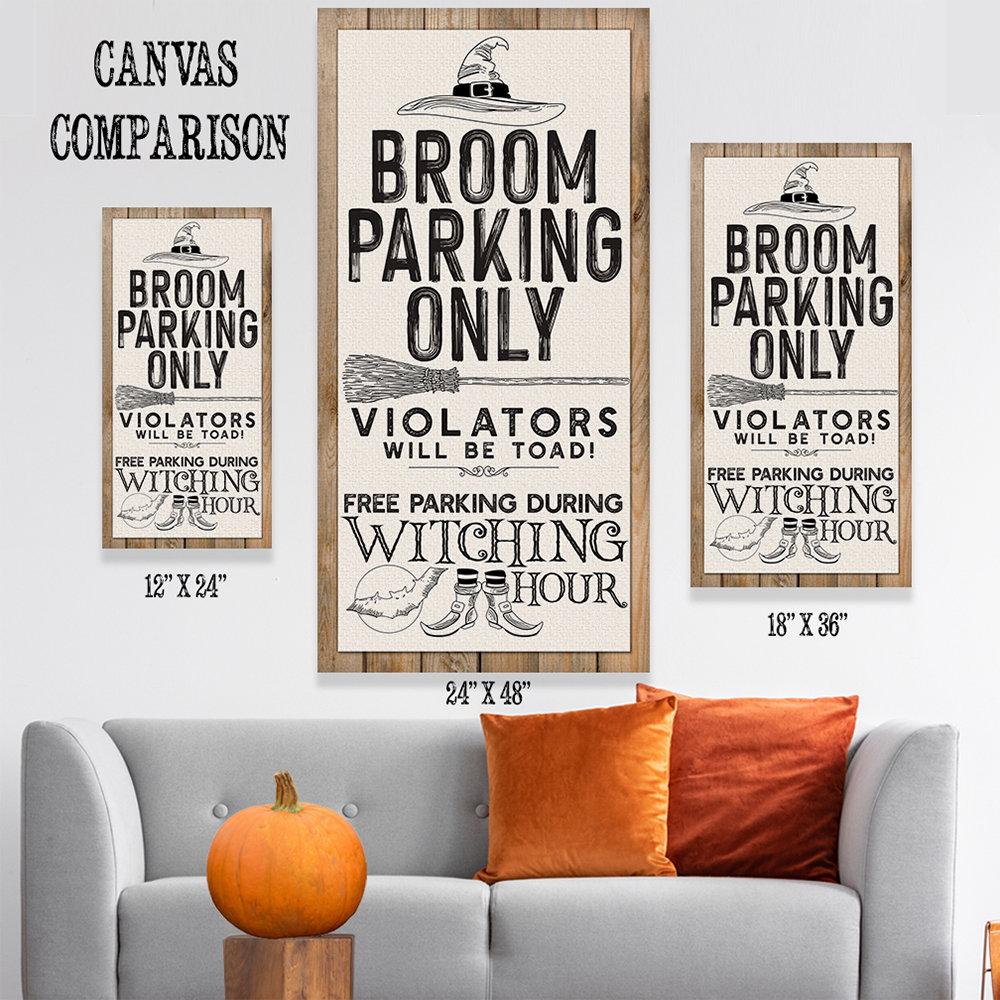 Broom Parking - Canvas