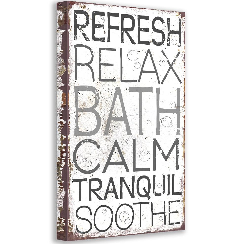 Calm Bath - Canvas