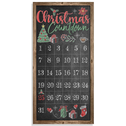Christmas Countdown - Canvas